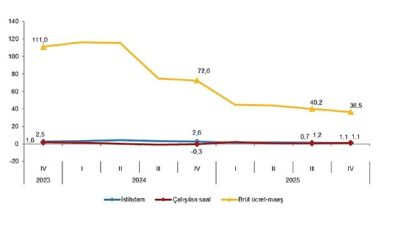      İstihdam endeksi yıllık %1,1 arttı 