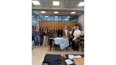 Kocaeli Üniversitesi Hereke Asım Kocabıyık MYO Tekstil Teknolojisi Programı öğrencileri,