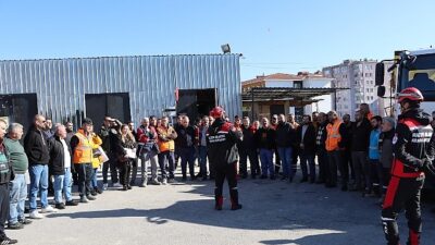 Hizmet içi eğitim programları kapsamında personelini bilinçlendirmeye ve olası afetlere