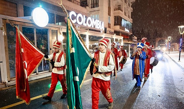 Nevşehir Belediyesi’nin Ramazan geleneklerini yaşatmak amacıyla yürüttüğü Mehteran Takımı ile