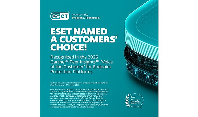 Siber güvenlik alanında dünya lideri olan ESET, 2026 Gartner® Peer