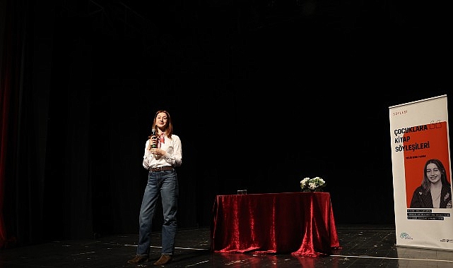 Nilüfer Belediyesi’nin düzenlediği “Çocuklara Kitap Söyleşileri”nin konuğu Melis Sena Yılmaz