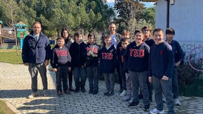 Nilüfer Belediyesi, Ertan Ayçetin Bisikletevi’nde ağırladığı TED Bursa Koleji VeloTED