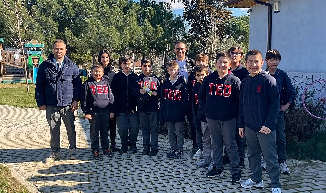 Nilüfer Belediyesi, Ertan Ayçetin Bisikletevi’nde ağırladığı TED Bursa Koleji VeloTED