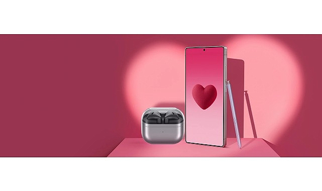 Samsung, Sevgililer Günü’nde sevdikleriyle birlikte Galaxy dünyasının yıldız cihazlarına sahip