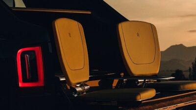 Goodwood’da bulunan House of Rolls-Royce’ta tasarlanıp geliştirilen Viewing Suite; özenle