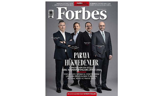 Forbes Türkiye şubat sayısı kapağına paraya hükmedenleri taşıyor.
