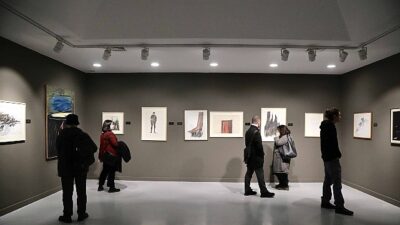 Çağdaş Türk Resim Sanatının önemli isimlerinden Zafer Gençaydın'ın, "Özgür Aklın Soyut İsyanı: