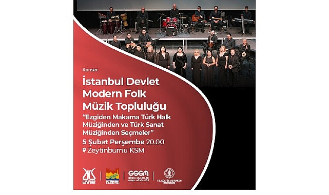 Zeytinburnu Kültür Sanat’ta bu hafta da birçok etkinlik, Zeytinburnu Kültür