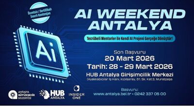 Antalya Büyükşehir Belediyesi ve Insider One iş birliğiyle düzenlenen "AI