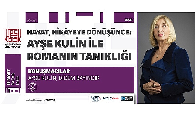 Türk edebiyatının sevilen yazarlarından Ayşe Kulin, Kadıköy Belediyesi tarafından düzenlenen