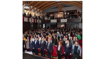 Ayvalık’ın yeni kültür ve sanat merkezi Rauf Denktaş Kültür Merkezi’nde,