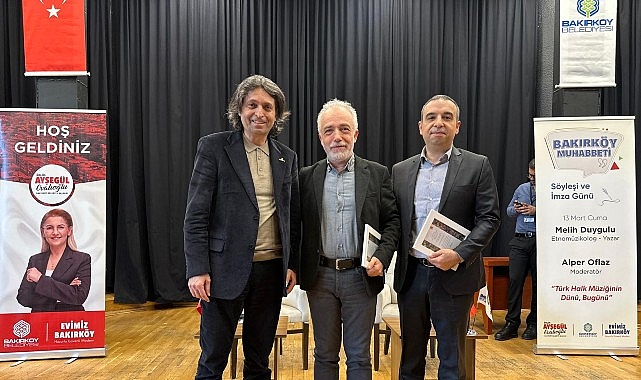 Bakırköy Belediyesi tarafından düzenlenen “Bakırköy Muhabbeti” etkinlikleri kapsamında, etnomüzikolog ve