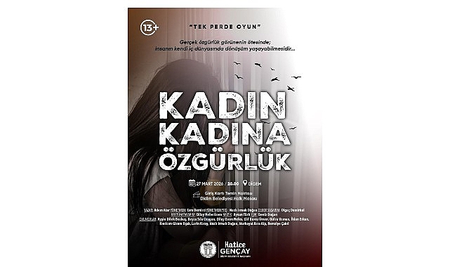 Didim’de sahne kadınların…    Didim Belediyesi Tiyatro Topluluğu’nun
