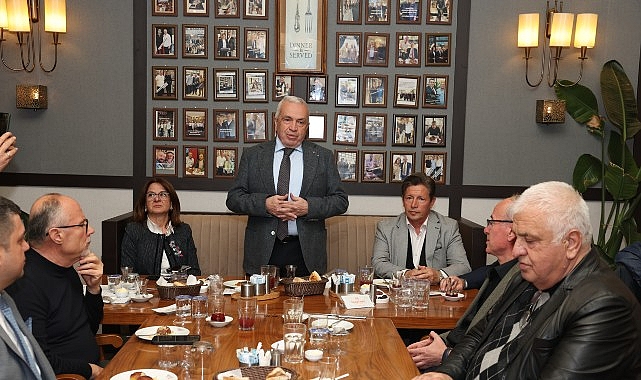 Nilüfer’deki amatör spor kulüp temsilcileriyle bir araya gelen Nilüfer Belediye