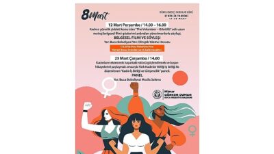 Buca Belediyesi, 8 Mart ruhunu tüm ilçeye yayacak dolu dolu