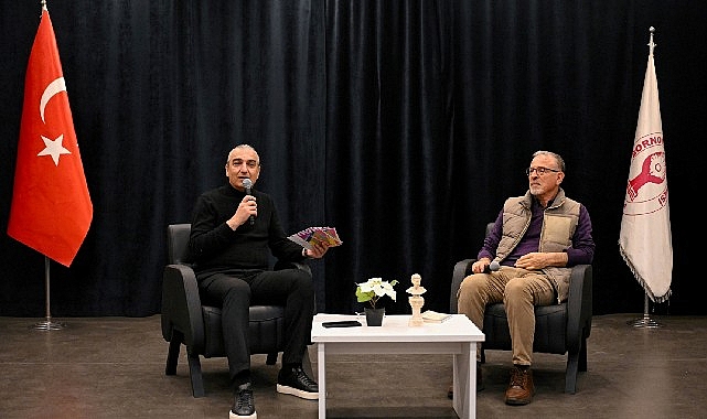 Aydın Şimşek Bornova’da edebiyatın bilinmeyenlerini anlattı    Bornova