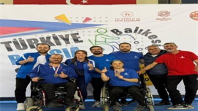 Balıkesir’de düzenlenen Boccia Türkiye Şampiyonası, 17 ilden yaklaşık 160 sporcunun