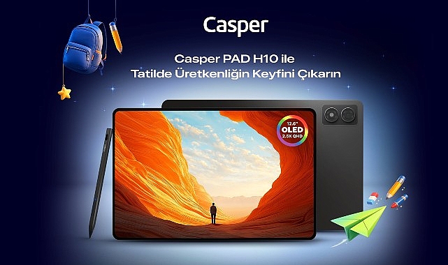 Türkiye’nin teknoloji öncüsü Casper, ara tatilde ve bayramda keyifli anlara