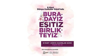 Çeşme Belediyesi, 8 Mart Dünya Kadınlar Günü kapsamında kadınların toplumsal