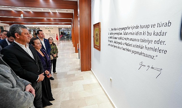 Manisa Büyükşehir Belediyesi’nin ev sahipliğinde, küratörlüğünü Fahri Özdemir’in üstlendiği ve