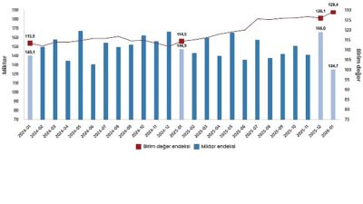 İhracat birim değer endeksi %13,0 arttı    İhracat