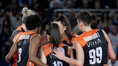 Eczacıbaşı Dynavit, AXA Sigorta Kadınlar Kupa Voley final karşılaşmasında Ankara’da