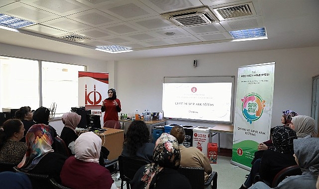 Keçiören Belediyesi, çevre ve geri dönüşüm duyarlılığını artırmak amacıyla sıfır