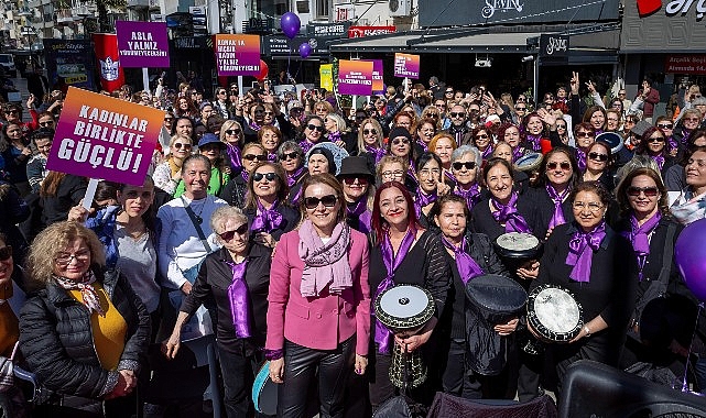Konak Belediyesi, 8 Mart Dünya Kadınlar Günü’nü tüm haftaya yayılan