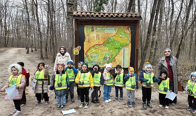 Kocaeli Büyükşehir Belediyesi bünyesinde hizmet veren Lokomotif Çocuk Köyü, Orman Haftası kapsamında Ormanya