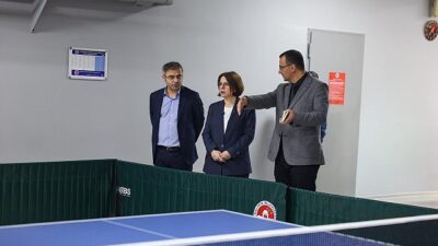 Maltepe Belediye Başkanı Esin Köymen, belediyeye bağlı Yalçın Kızılay Kapalı