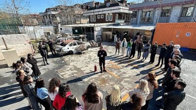 Maltepe Belediyesi’nde görevli öğretmenlere olası afet ve acil durumlara karşı