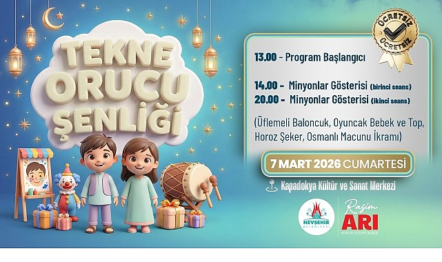 Nevşehir Belediyesi Kültür, Sanat ve Sosyal İşler Müdürlüğü tarafından Ramazan