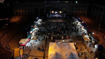 Nilüfer Belediyesi’nin Ramazan ruhunu yaşatmak için düzenlediği Nilüfer Ramazan Sokağı,