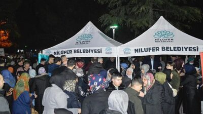 Nilüfer Belediyesi, Ramazan ayının yardımlaşma ve dayanışma ruhunu Kadir Gecesi’nde