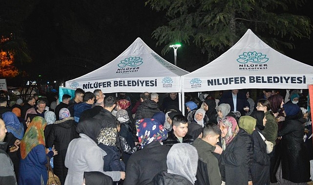 Nilüfer Belediyesi, Ramazan ayının yardımlaşma ve dayanışma ruhunu Kadir Gecesi’nde