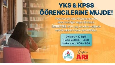 Final dönemi YKS ve KPSS gibi önemli sınavların yaklaşmasıyla birlikte