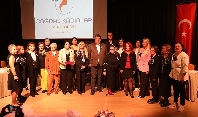 Seferihisar Belediyesi ile Çağdaş Kadınlar Platformu iş birliğinde düzenlenen “8