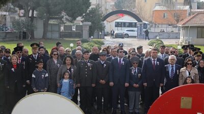 Seferihisar Şehitliği’nde, 18 Mart Şehitleri Anma Günü ve Çanakkale Deniz