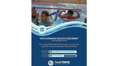 Milas Belediyesi tarafından DMD ve SMA tanısı bulunan çocuklara yönelik