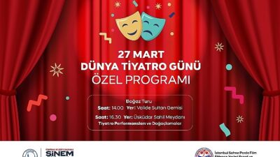Üsküdar Belediyesi, 27 Mart Dünya Tiyatro Günü kapsamında tiyatro dünyasının