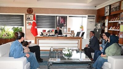 Kuzdere Mahalle Muhtarı Serkan Günay ve Kuzdere Mahallesi’nde yer alan