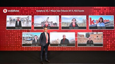 Türkiye’nin dijitalleşmesine liderlik etme vizyonuyla faaliyet gösteren Vodafone, 1 Nisan’da başlayacak 5G