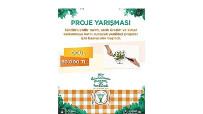 Çeşme Belediyesi tarafından bu yıl 15’incisi düzenlenen Uluslararası Alaçatı Ot