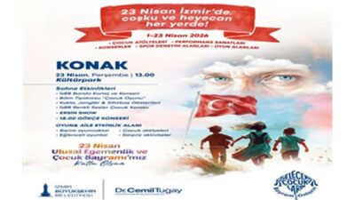 23 Nisan Ulusal Egemenlik ve Çocuk Bayramı kutlamalarını kent geneline