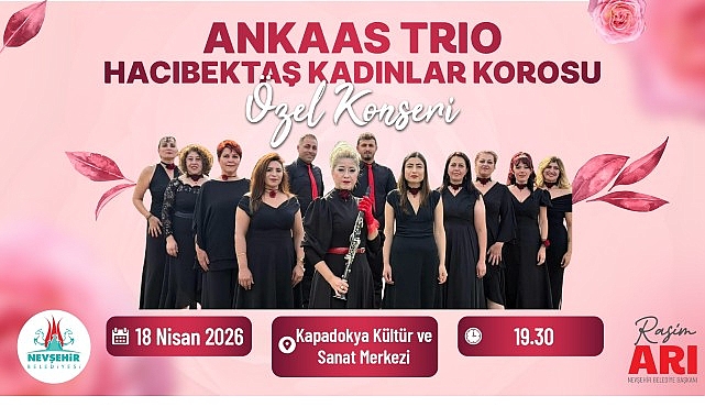 Nevşehir Belediyesi’nin organizasyonunu üstlendiği kültür-sanat etkinlikleri kapsamında Hacıbektaş’ta kurulan AnKaAs