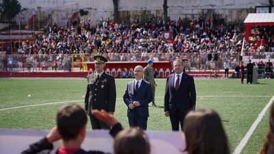 Balıkesir’in Ayvalık ilçesinde, 23 Nisan Ulusal Egemenlik ve Çocuk Bayramı