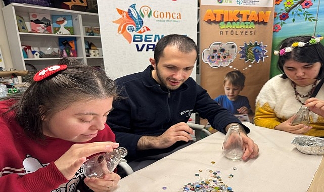 Kocaeli Büyükşehir Belediyesi’nin “Sıfır Atık” çalışmaları kapsamında Gonca Engelsiz Yaşam