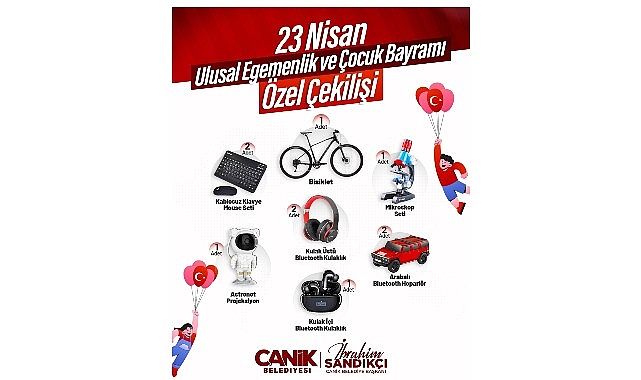 Canik Belediyesi, 23 Nisan Ulusal Egemenlik ve Çocuk Bayramı Özel