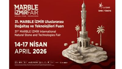 İzmir Büyükşehir Belediyesi tarafından 14-17 Nisan tarihlerinde yapılacak Marble İzmir’de